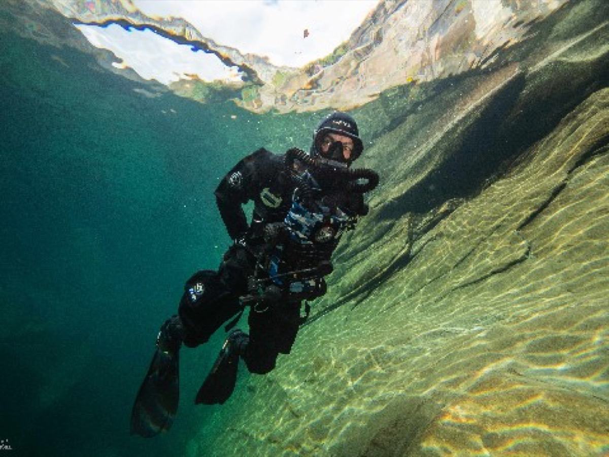 Exploration avec le Salamandre