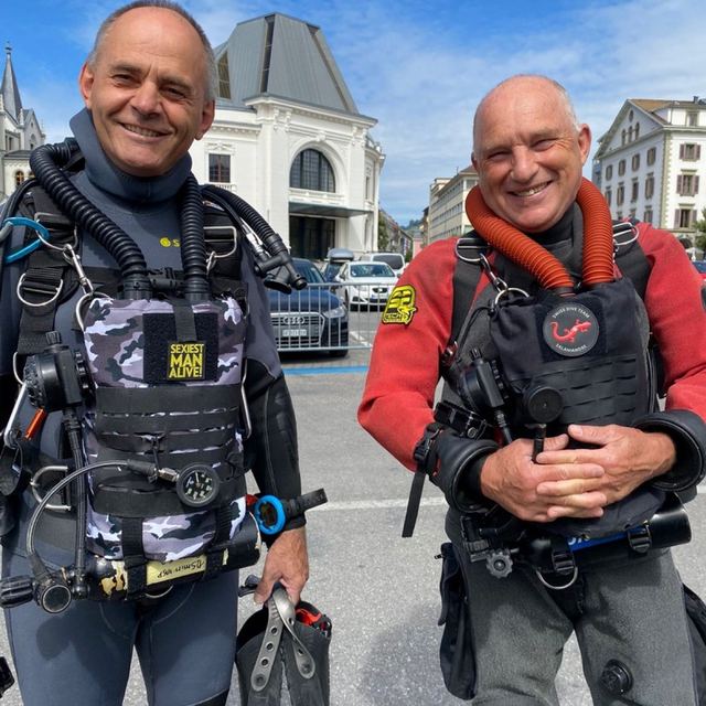 Le Salamandre en plongée