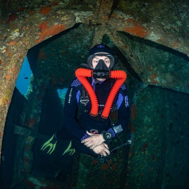Exploration d'une épave avec le Salamandre
